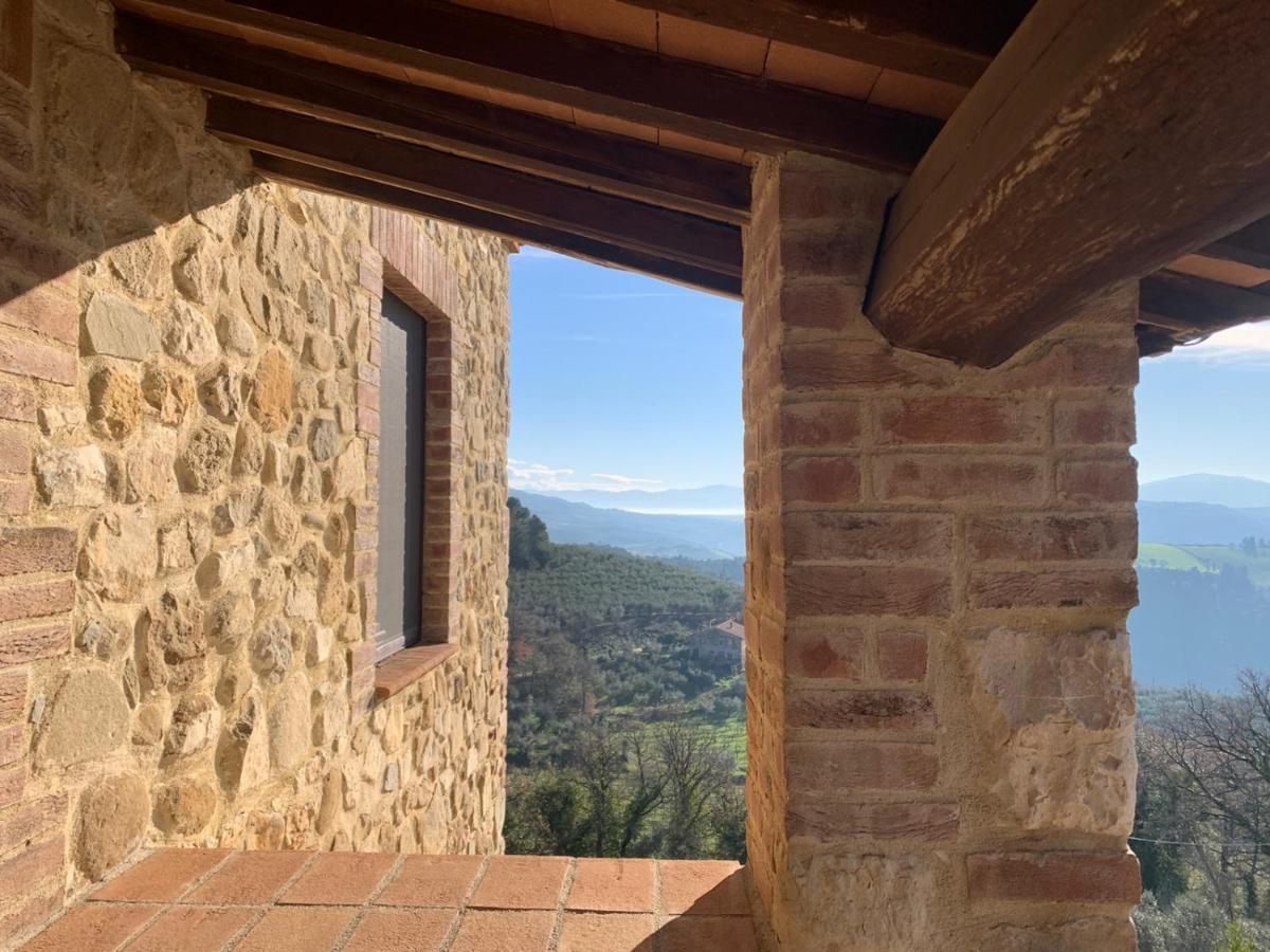 La Locanda Del Colle Bed and Breakfast Canalicchio Exterior foto